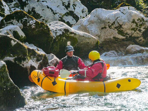 Whitewater Packrafting Trainings Soca