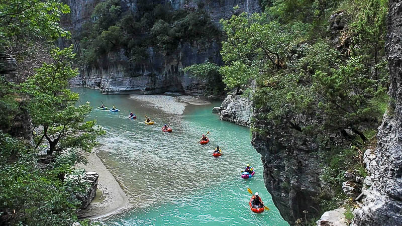 Packrafting Expeditionstour Albanien