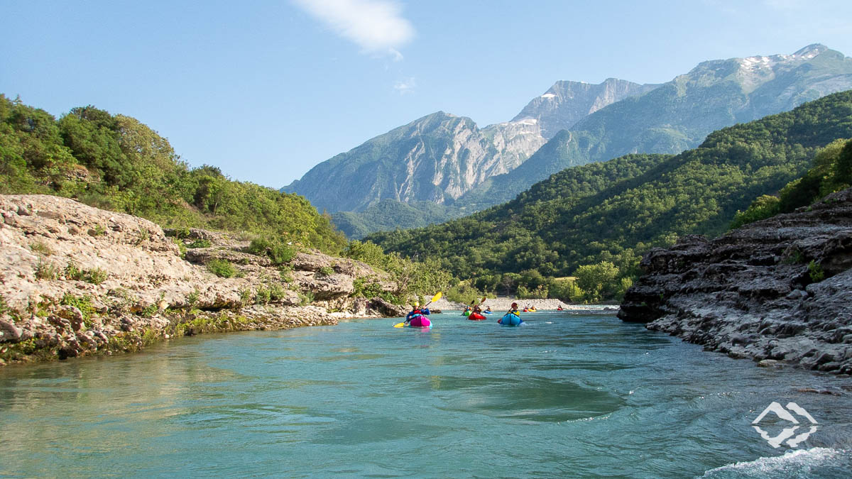 Wildwassedr Packrafting Albanien