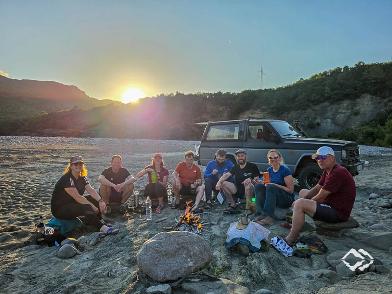 Packrafting Wildwasser Tour Albanien
