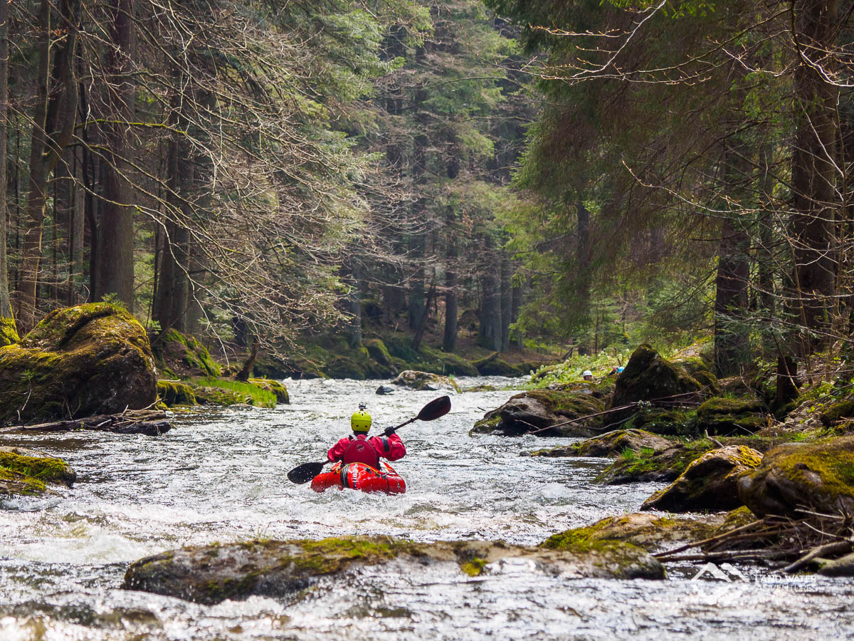 Packrafting Kurs Bayerischer Wald