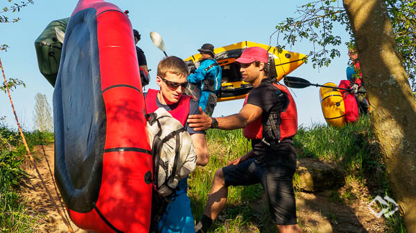 Multiday Packrafting Kurse im Hunsrueck