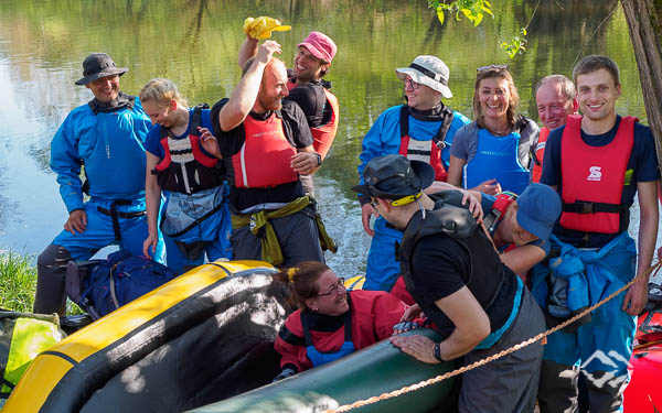 Multiday Packrafting Kurs Hunsrück-Tour