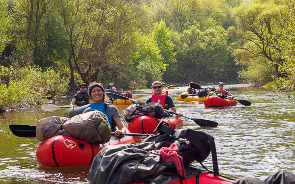 Multiday Packrafting Trainings Hunsrück