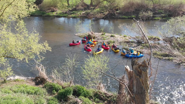 Multiday Packrafting Kurs Hunsrück-Tour