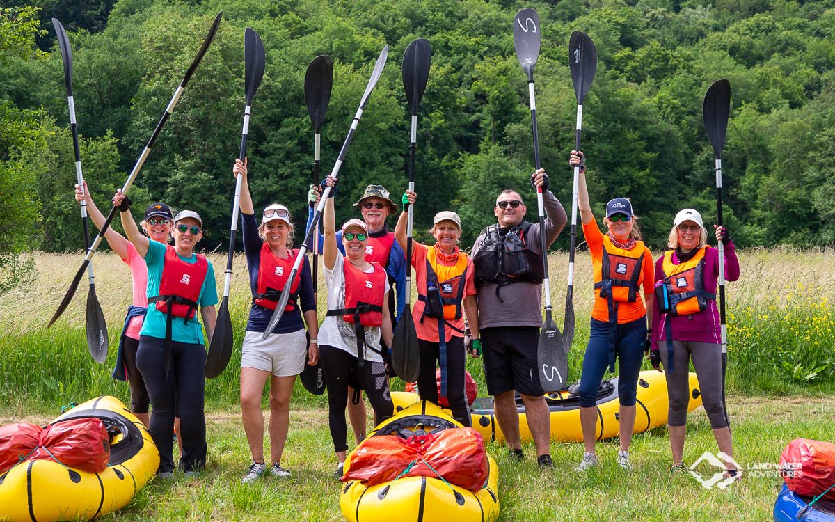 Packrafting Team-Events Nahe