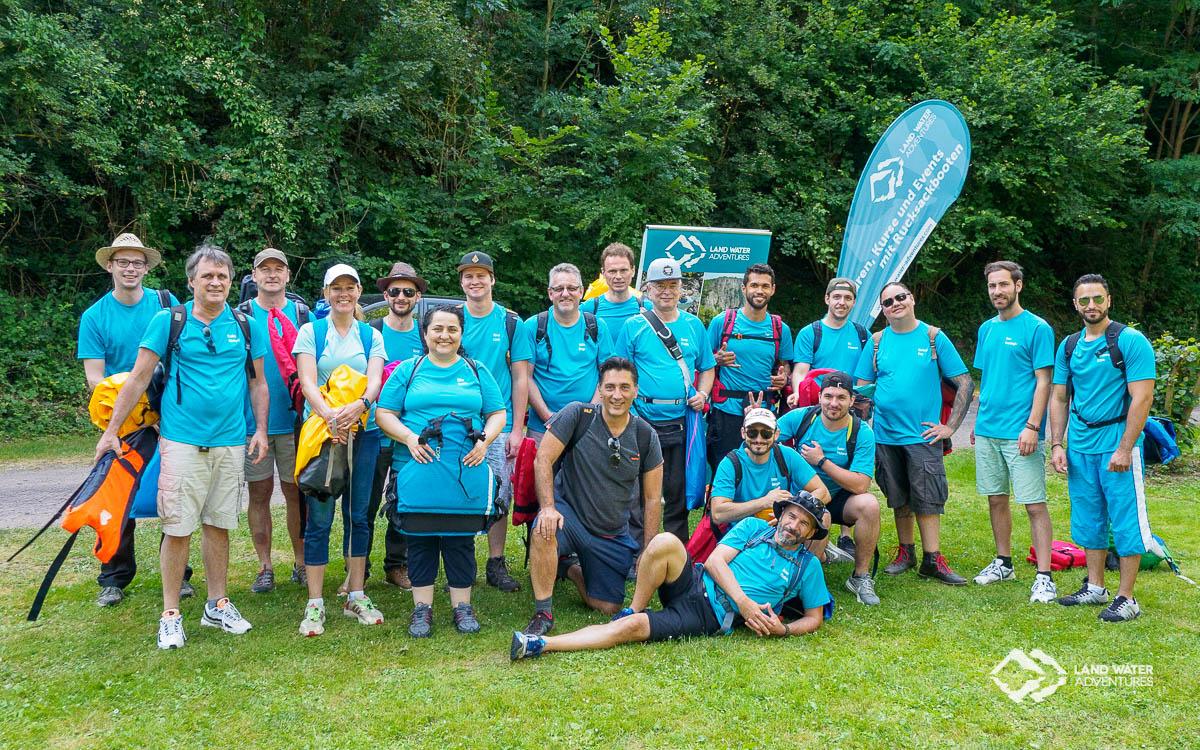 Packrafting Team-Events Nahe