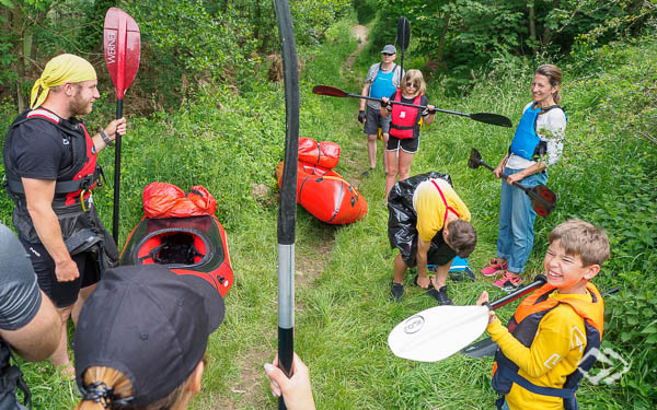 Packrafting Nahe Familien