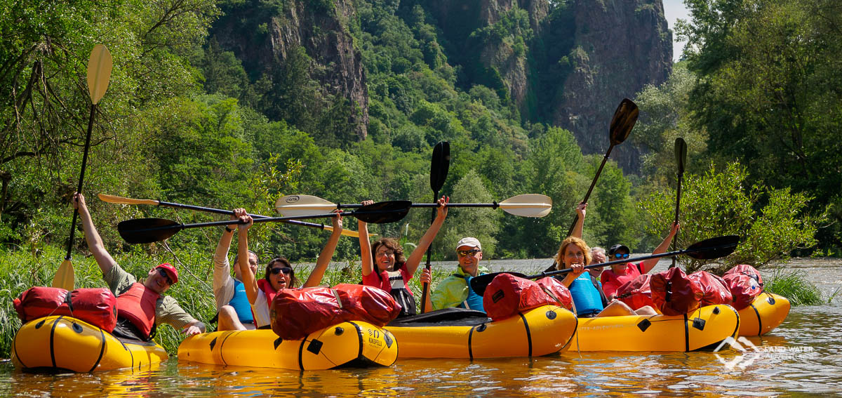 Packrafting Nahe Gruppen