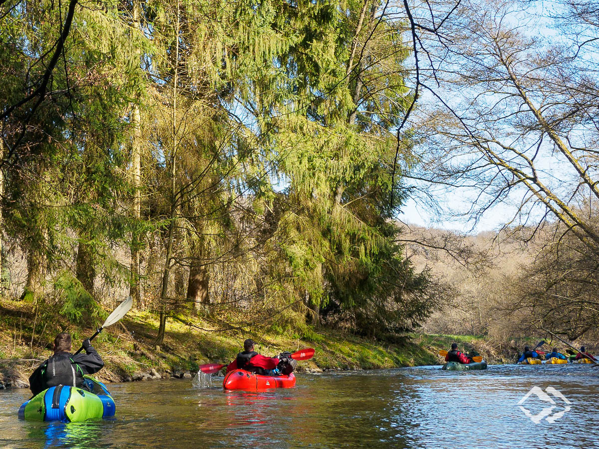 Land Fluss Trekking im Hunsrück