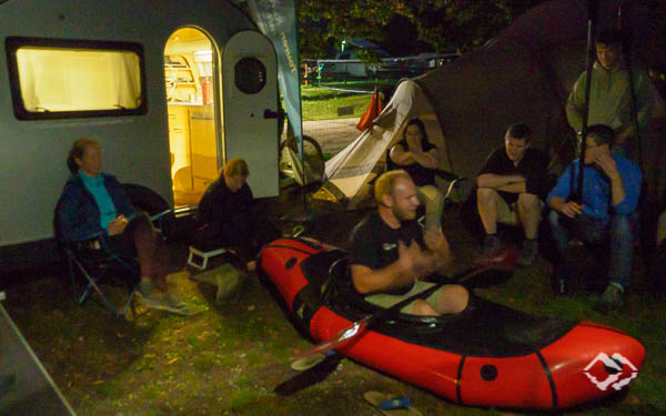 Wildwasser Packrafting Kurse Soca, Slowenien