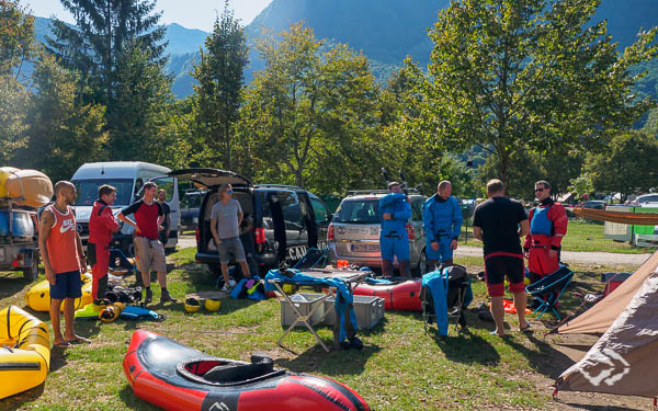 Whitewater Packrafting Trainings Soca