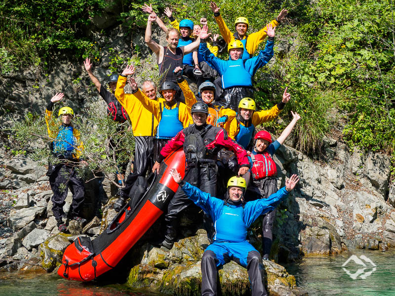 Whitewater Packrafting Trainings Soca