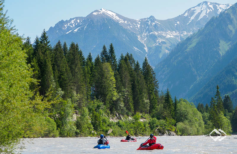 Fortschritt Wildwasser Packrafting Kurs Tirol