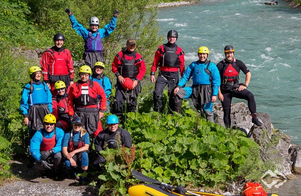 Whitewater Packrafting Training Tyrol
